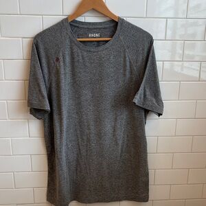 Rhone Men's Heather Gray Short Sleeve Tee